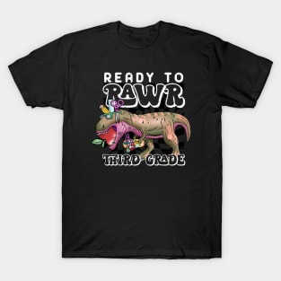 Ready to rawr third grade T-Shirt